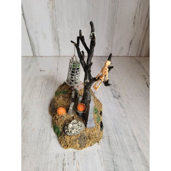 Lemax AS IS spooky town caged monster Halloween accessory decor - Picture 5 of 8